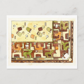 African Dance Vykort