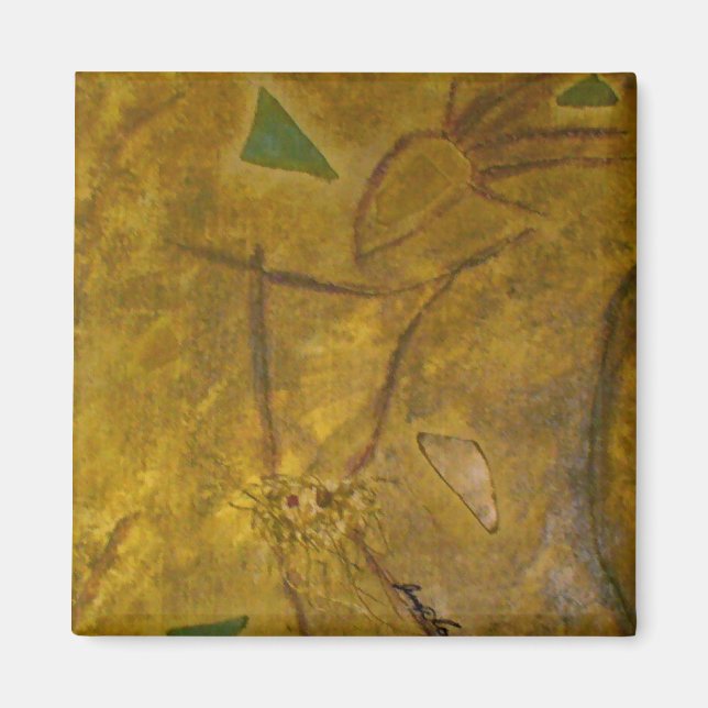 African Dancer Art Magnet (Framsidan)