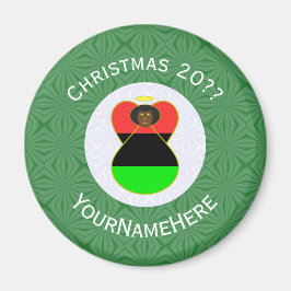 African Diaspora American jul Angel Magnet