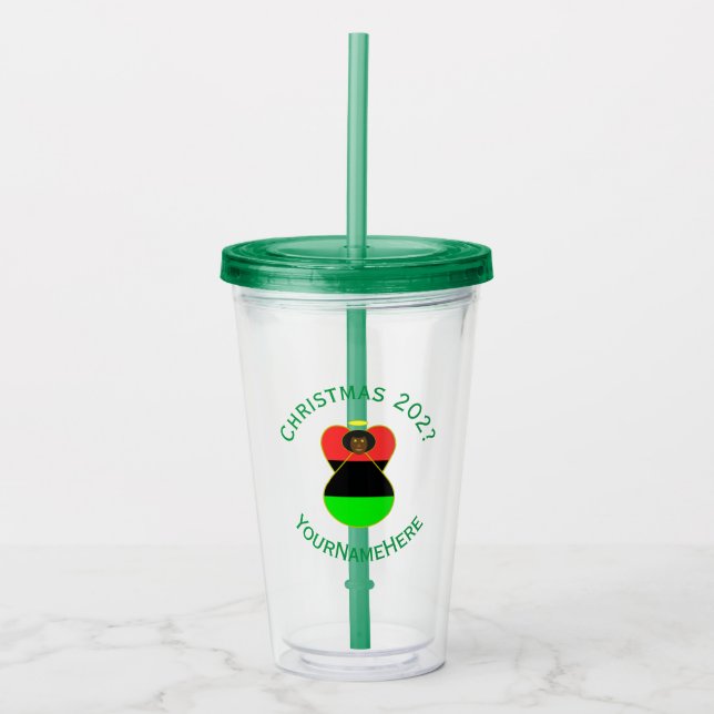 African Diaspora American jul Angel Take Away Mugg (Framsida)