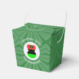 African Diaspora Angel-Personligen för julgranar i Presentaskar