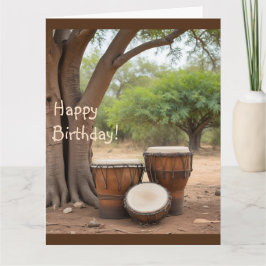 African Drums Kort
