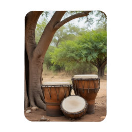 African Drums Magnet