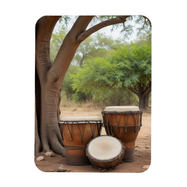African Drums Magnet (Vertikal)