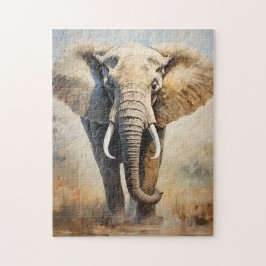 African Elephant Pussel