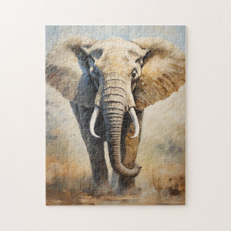 African Elephant Pussel