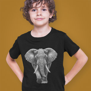 African Elephant Safari och Zoo Äventyr T Shirt