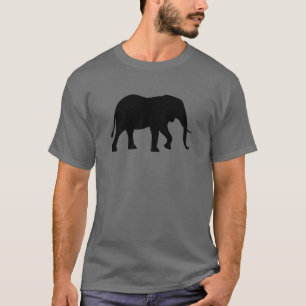African Elephant Silhouette Tröja