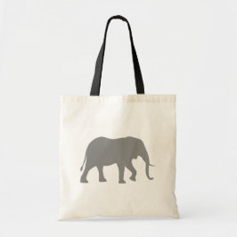 African Elephant Silhouette | Vild Djurliv Tygkasse