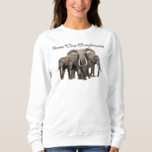 African Elephant Sweatshirt