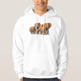 African Elephant T-Shirts Hoodie