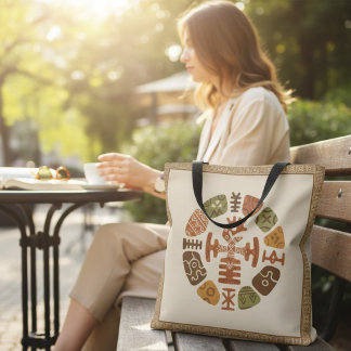 African Ethnic Motifs Tygkasse