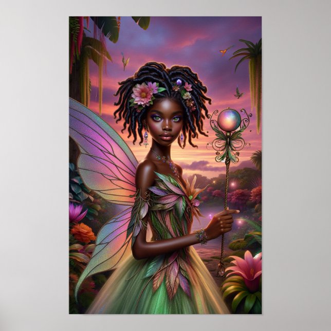 African Fairy Poster (Framsidan)