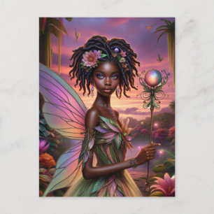 African Fairy Vykort