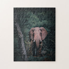 African Forest Elephant Pussel
