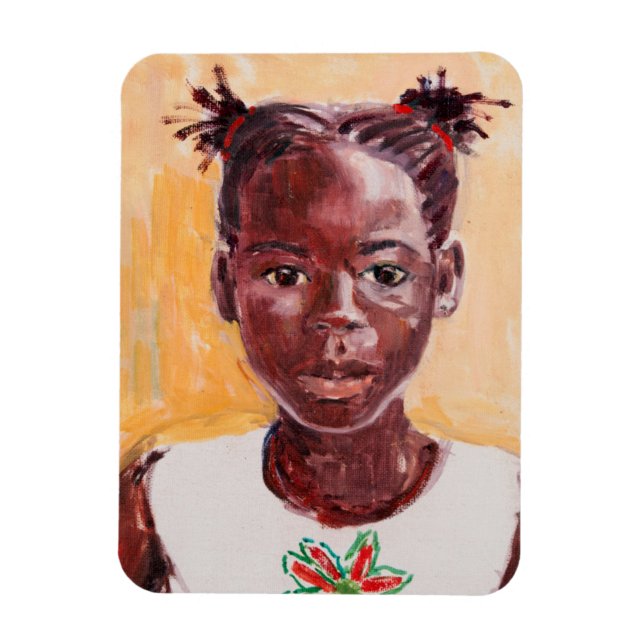 African Girl Magnet (Vertikal)
