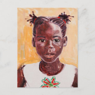African Girl Vykort