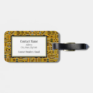 African Golden Kente Bagagebricka
