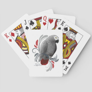African Grått Casinokort