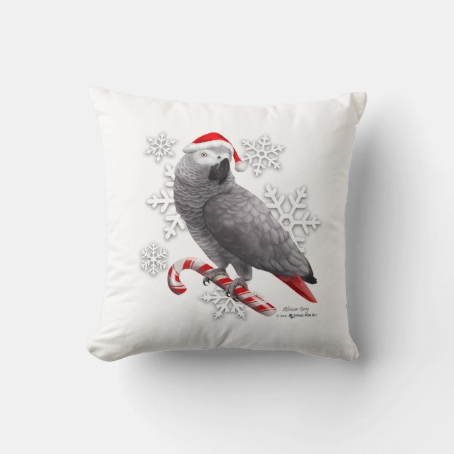 African Grått Pillow Kudde (Framsida)