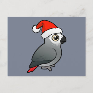 African Grått Santa Helg Vykort