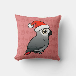 African Grått Santa Kudde