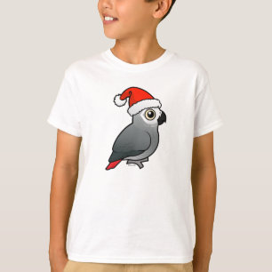 African Grått Santa T Shirt
