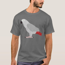 African Grey Parrot T Shirt