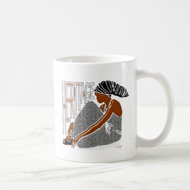 AFRICAN Heritage Kaffemugg (Höger)