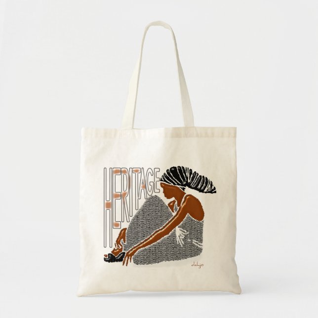 AFRICAN Heritage Tygkasse (Framsidan)