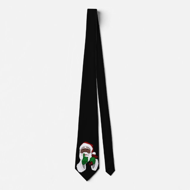 African Jultomten Tie jul Santa Neckties (Framsida)
