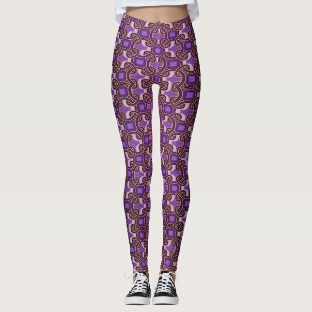 African Love - Power Yoga Leggings (Framsida)