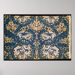 African Marigold's design, 1876 Poster