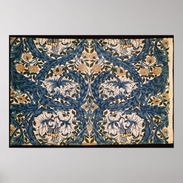 African Marigold's design, 1876 Poster (Framsidan)