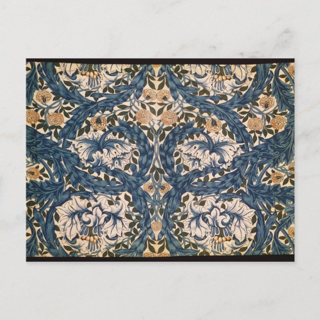 African Marigold's design, 1876 Vykort (Framsida)