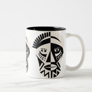 African Mask Mugg