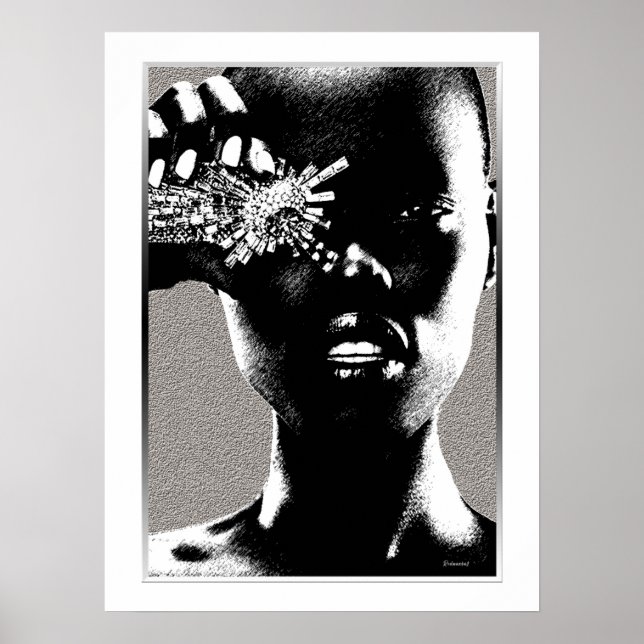 African Mode Diamond Poster (Framsidan)