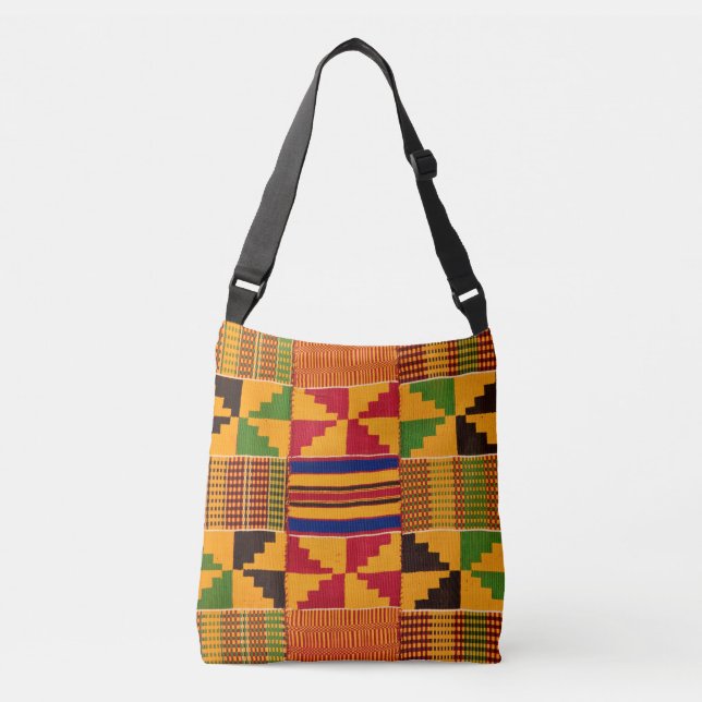 African Mönster Crossbody Bag Axelväska (Framsida)
