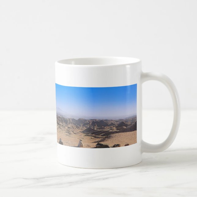 African Namibia Desert Panorama Kaffemugg (Höger)