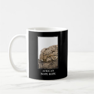 African Nope Rope - Puff adder Snake Danger Kaffemugg