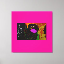 African Phoenix Rising  Canvastryck