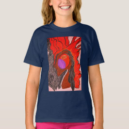African Phoenix Rising T Shirt