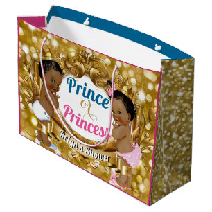 African Prince eller Princess Gender Reveal Gift B