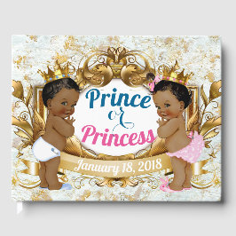 African Prince eller Princess Gender Reveal Guestb Gästböcker