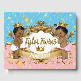 African Prince|Princess Rosa|Blue|Royal Guestbook Gästböcker