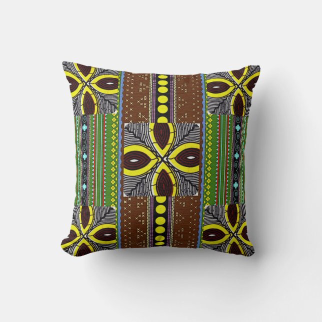 African Print Kudde (Framsida)