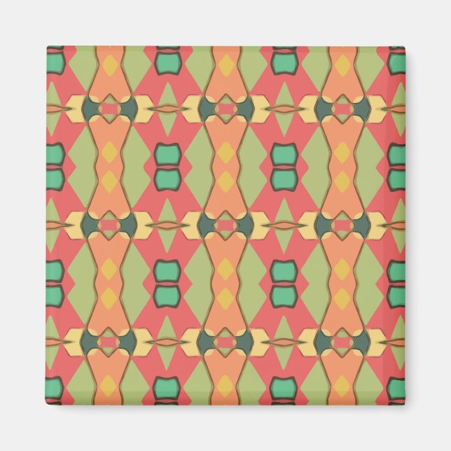 african print magnet (Framsidan)