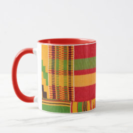 African Print Mugg