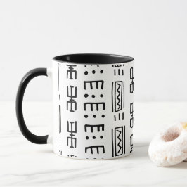 African Print Mugg
