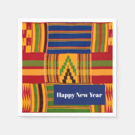 African Print Pappersservett